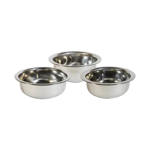 Veer Stainless Steel Tope (set Of 3 )