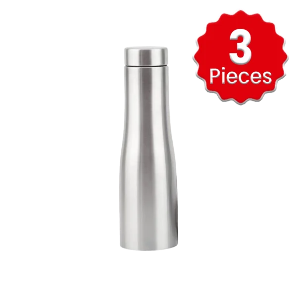 Tribbo Stainless Steel Bottle (1 - Ltr) - 1 Unit x 3