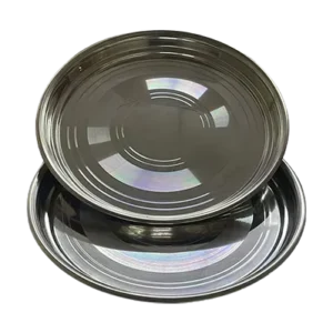 Stainless Steel Dinner Plate 10.3 Inch Pack Of 2