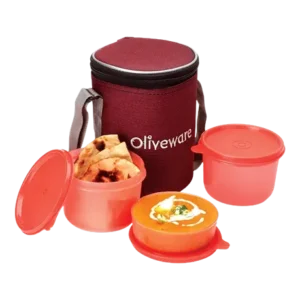 Oliveware Easy Meal Lunch Box 3 Container