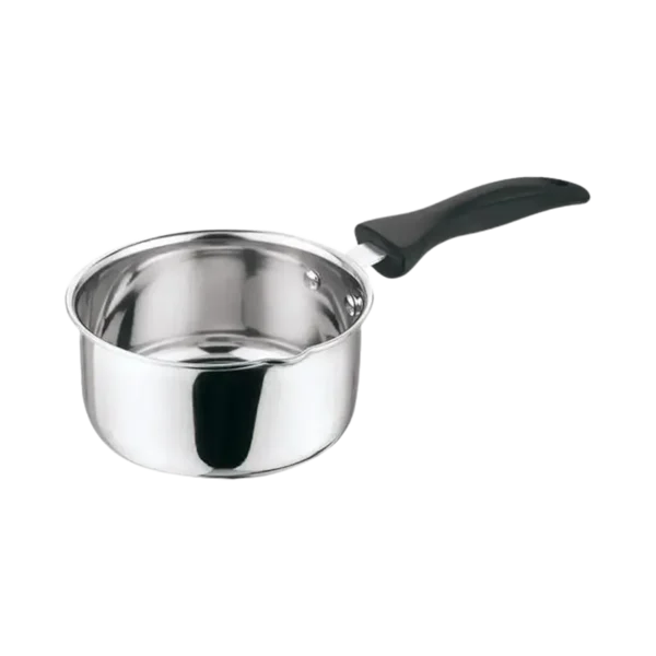 Kitchen Essentials Stainless Steel Flat Bottom Sauce Pan 1.1 Ltr - 1 Unit