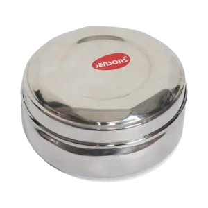 Jensons Stainless Steel Poori Dabba - 13 Cm