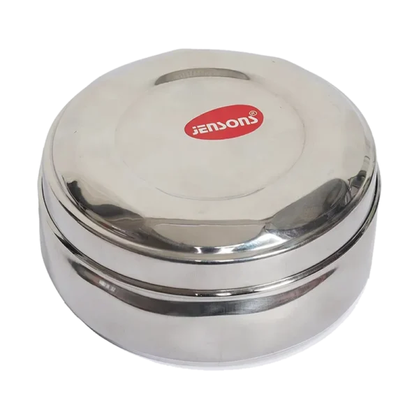 Jensons Stainless Steel Poori Dabba - 18 Cm