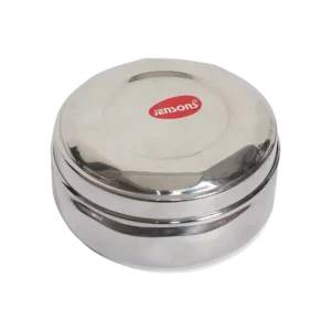 Jensons Stainless Steel Poori Dabba - 10 Cm