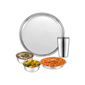 Jensons Stainless Steel Meal - (Set Of 5)
