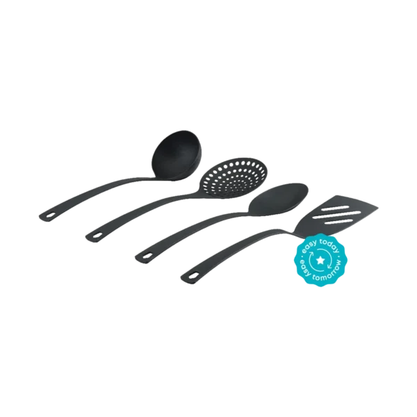 All Time Kitchen Tools Set Kit (Black) (Set Of 4)