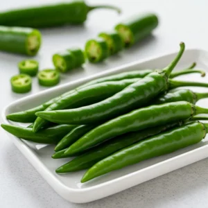 Chilli Green (Hari Mirch) - 90-100 Gm