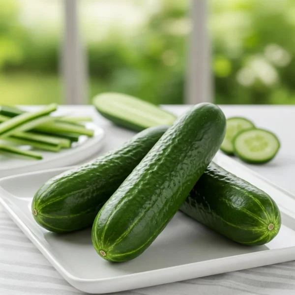 Cucumber English (seedless Kheera) - 500gm