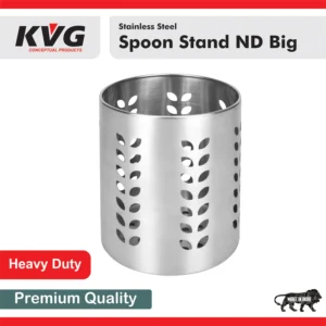 Kvg Stainless Steel Oak Cutlery Holder - 1 Unit