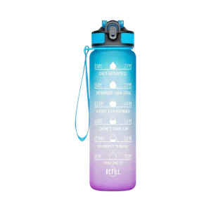 Motivational Bottle 1 Ltr (bpa Free) - 1 Unit