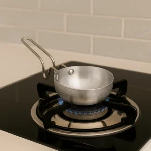 Pooja Aluminium Tadka Pan - 1 Unit