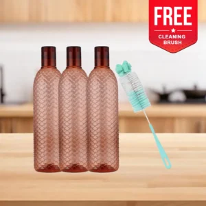 Pack Of 3 Bottle & Free Bottle Cleaning Brush