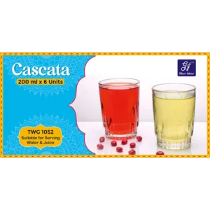 Ggi Casata Tumbler - 200 Ml (Pack Of 6)