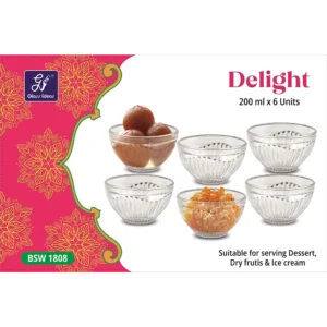 Ggi Delight Bowl (Pack Of 6)