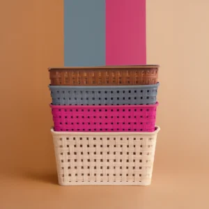 Riviera Basket(medium Plus) Rattan Style (assorted) - 1 Unit