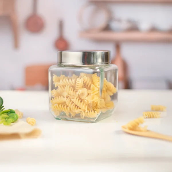Sk Cube Square Jar (500 Ml) (With Gift Box) - 1 Unit