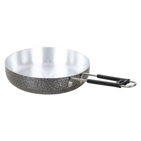 Pooja Aluminum Fry Pan With Induction Bottom (20.8 Cm) - 1 Unit