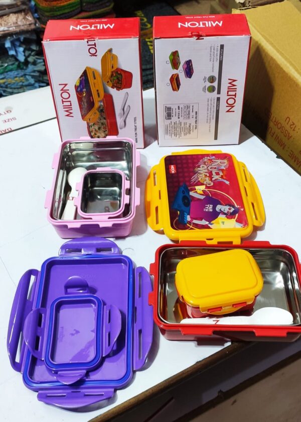 Milton Mini Fun Treat Steel Lunch Box - Image 2