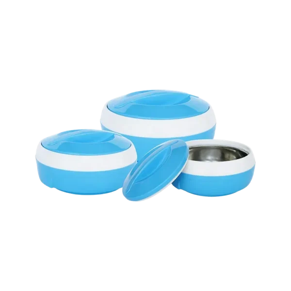Princeware Solar Casserole (Set Of 3) (530 Ml,780 Ml,1.29 Ltr) Assorted
