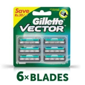 Gillette Vector Plus Cartridge 6 Pack
