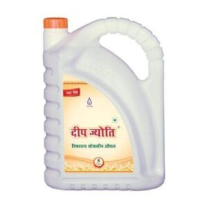 Deep Jyoti Refined Soya Oil ( 5Ltr )