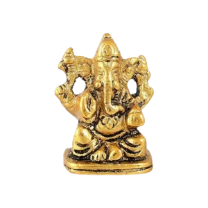 Craftvatika Metal Ganesh Idol
