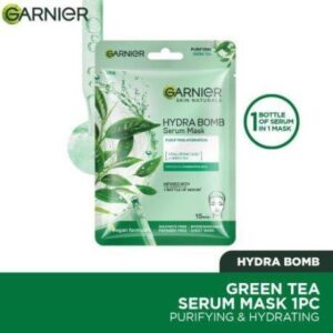 Garnier Hydra Bomb Green Tea Sheet Mask