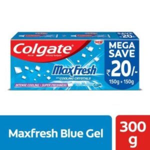 Colgate MaxFresh Toothpaste, Blue Gel Paste (150...