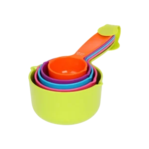 Plastic Measuring Cups - Set Of 5