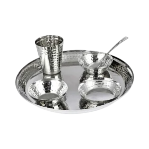 Kitchen Essentials Stainless Steel Dinner Set - Pack Of 6
