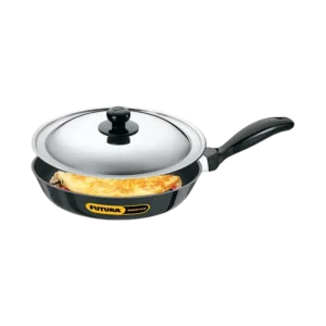 Hawkins Futura Nonstick Frying Pan With Lid - 20 Cm
