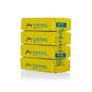 Cinthol Lime Soap (100g*4)