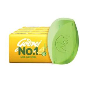 Godrej No.1 Lime & Aloe Vera Soap (125g*4)