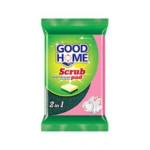 Good Home 2 In 1 Sponge And Scrub Pad
