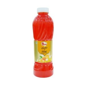 9am Sharbat E Jannat Orange Syrup (750ml)