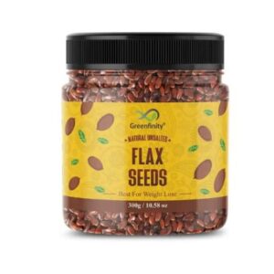 GreenFinity Flax Seeds (300g) Jar