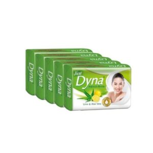 Dyna Lime & Aloevera Beauty Soap (5*100g)